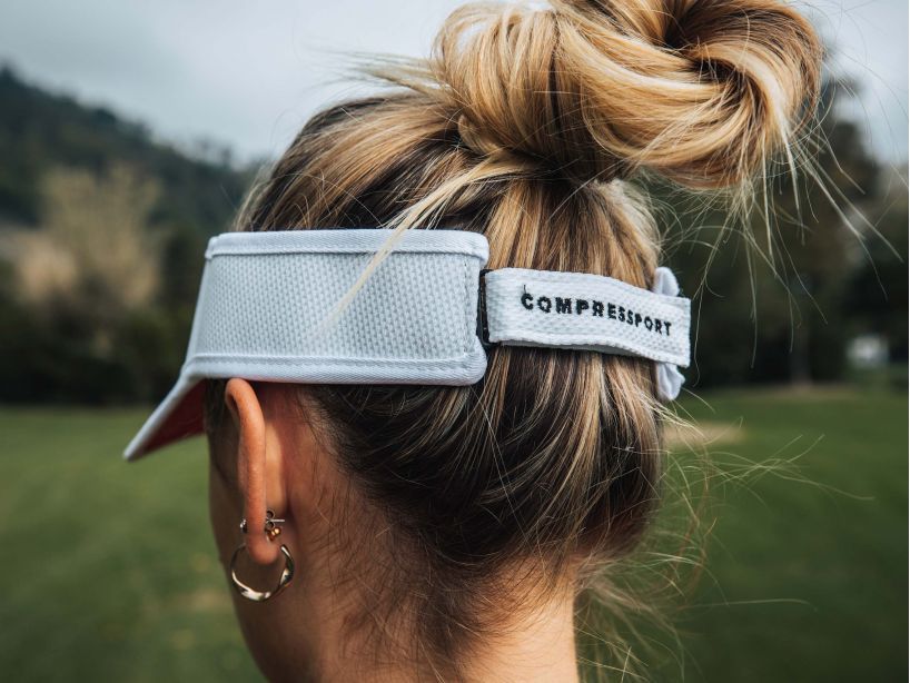 RUNNING VISOR WHITE